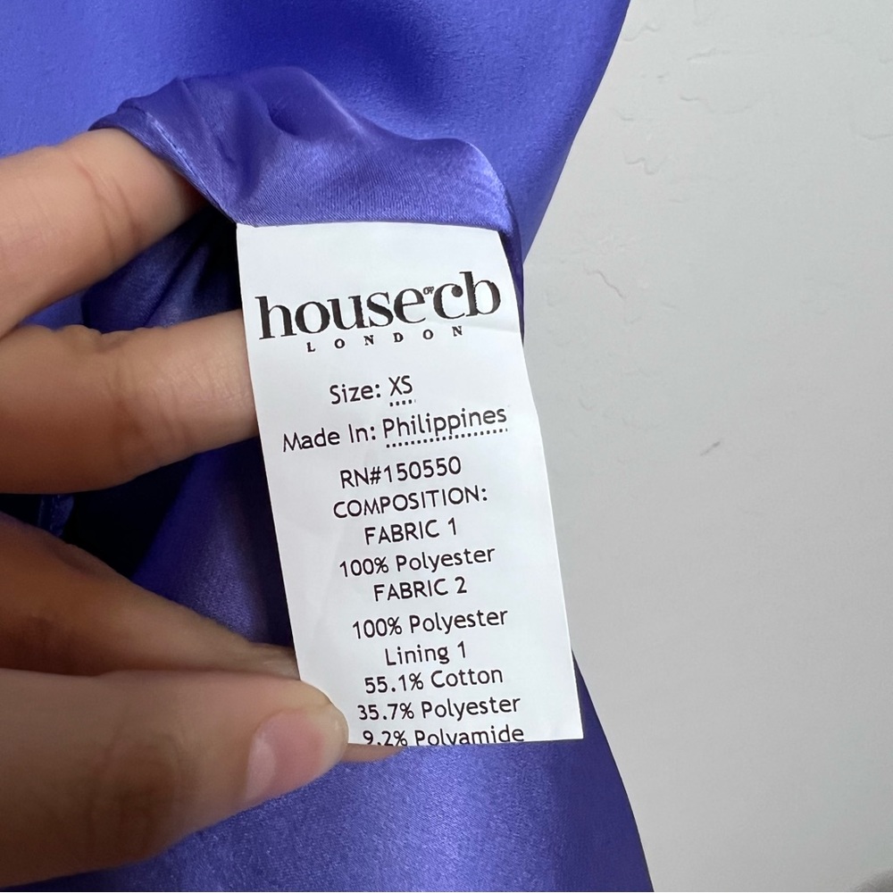 House of CB Lavender Corset Midi Dress - Picture 13 of 14